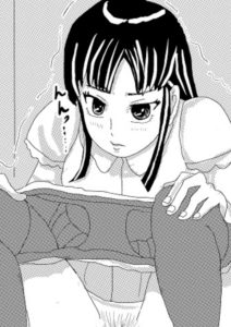 2次絵同人誌!アイドルもマ〇コを晒して和式トイレでおしっこ放出致しますw