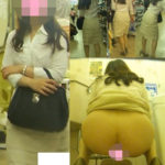 清楚な美人さんの和式トイレ覗き見!このお尻は何度でも抜けますw