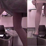 段付き和式トイレ覗き!剥き尻の可愛い雰囲気のお姉様の痴態観察