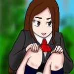 2次元トイレ覗き見!【漫画作成途中】JKのパンチラ見たらトイレ姿が見たくしょうがないですよ!