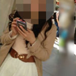 スカートめくりパンチラ!お嬢様系美女の透け透けエロパンに遭遇!